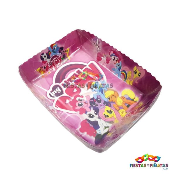 Bandeja Plato Torta cumpleaños de My Little Pony para niñas | Decoración temática My Little Pony para cumpleaños infantil fiestas y piñatas Bogotá