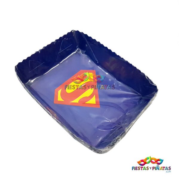 Bandeja Plato Torta cumpleaños de para niños | Decoración temática Superman para cumpleaños infantil fiestas y piñatas Bogotá