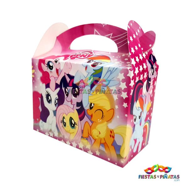 Caja para sorpresas My Little Pony temática fiestas y piñatas en Bogotá