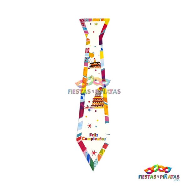 Corbatas Feliz Cumpleaños para fiestas temáticas y piñatas en Bogotá