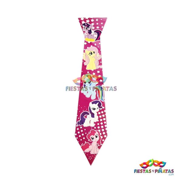 Corbatas cumpleaños de My Little Pony para niñas | Decoración temática My Little Pony para cumpleaños infantil fiestas y piñatas Bogotá