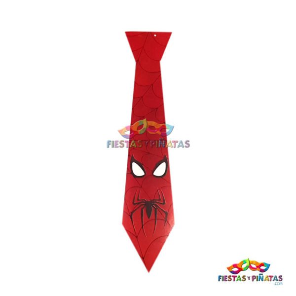 Corbatas cumpleaños de Spiderman para niños | Decoración temática Spiderman para cumpleaños infantil fiestas y piñatas Bogotá