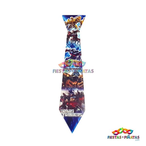 Corbatas cumpleaños de Transformers para niños | Decoración temática Transformers para cumpleaños infantil fiestas y piñatas Bogotá