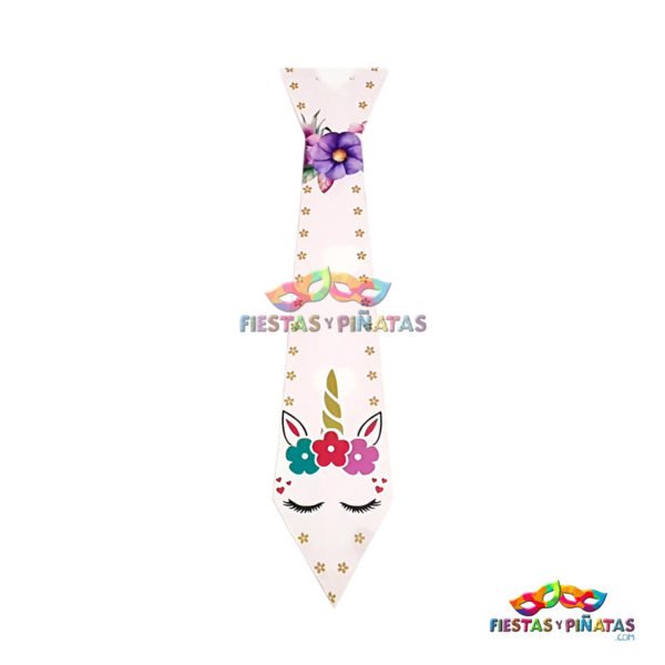 Corbatas cumpleaños de Unicornio para niñas | Decoración temática Unicornio para cumpleaños infantil fiestas y piñatas Bogotá
