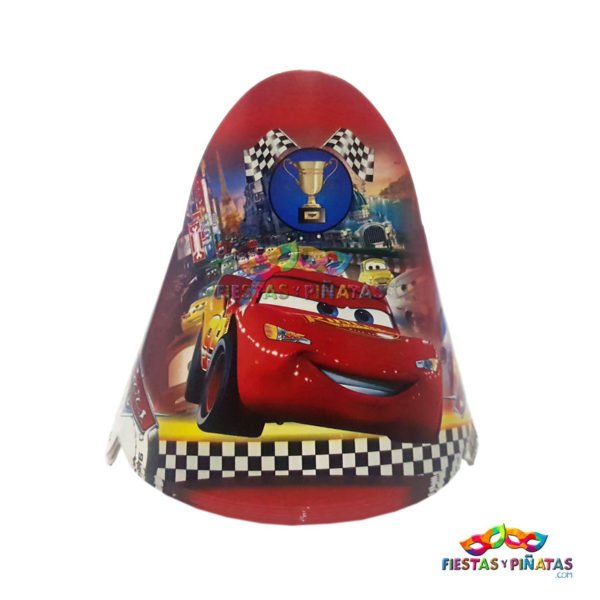 Gorros cumpleaños de Cars para niños | Decoración temática Cars para cumpleaños infantil fiestas y piñatas Bogotá