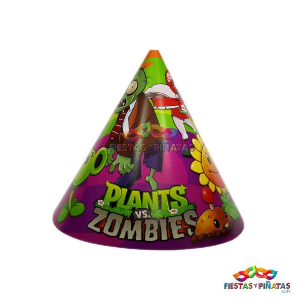 Gorros cumpleaños de Plants vs Zombies para niños | Decoración temática Plants vs Zombies para cumpleaños infantil fiestas y piñatas Bogotá