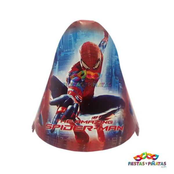 Gorros cumpleaños de Spiderman para niños | Decoración temática Spiderman para cumpleaños infantil fiestas y piñatas Bogotá