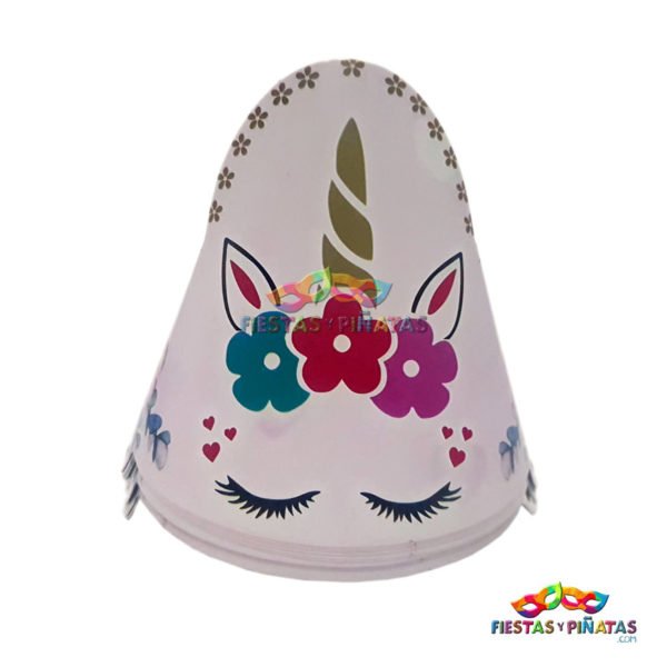 Gorros cumpleaños de Unicornio para niñas | Decoración temática Unicornio para cumpleaños infantil fiestas y piñatas Bogotá