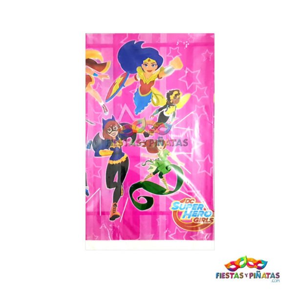 Mantel cumpleaños de Super Hero Girls para niñas | Decoración temática Super Hero Girls para cumpleaños infantil fiestas y piñatas Bogotá