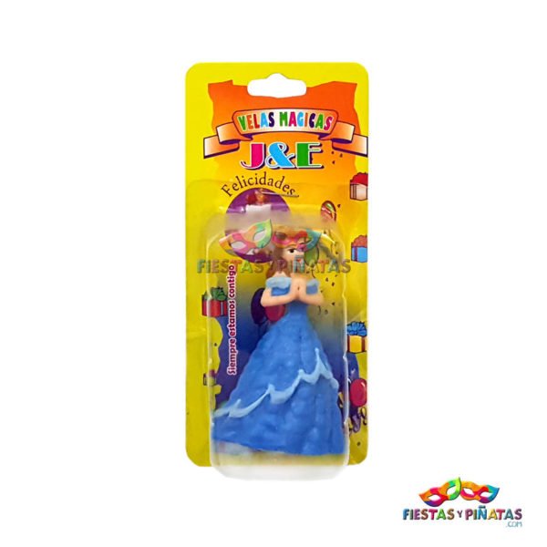 Vela de Cumpleanos Princesas Disney para torta pastel ponque decoración fiestas y piñatas Bogotá