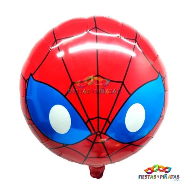 Globo metalizado para fiestas infantiles| Decoración temática Spiderman para cumpleaños infantil fiestas y piñatas Bogotá