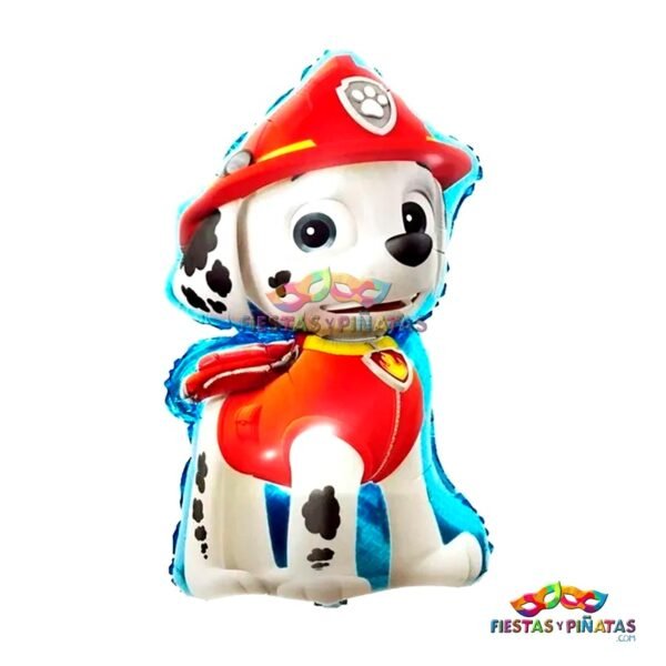 Globo metalizado para fiestas infantiles| Decoración temática Paw patrol - patrulla canina para cumpleaños infantil fiestas y piñatas Bogotá