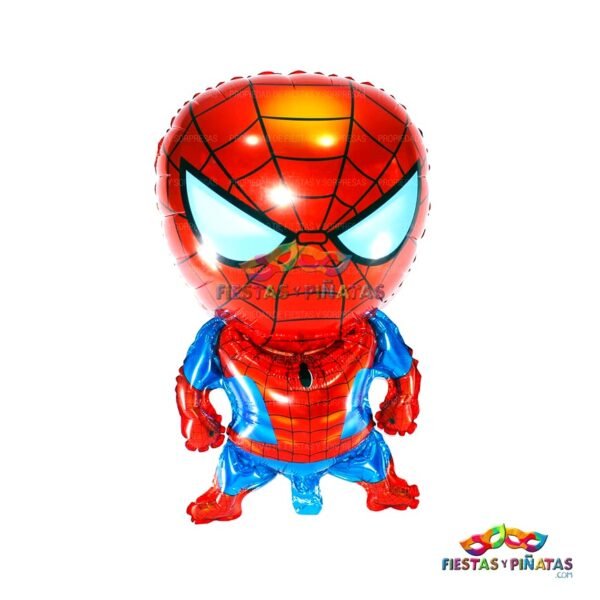 Globo metalizado para fiestas infantiles| Decoración temática Spiderman para cumpleaños infantil fiestas y piñatas Bogotá