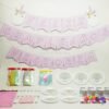 kit de decoración personalizado para fiestas infantiles| Decoración temática Unicornio pestañas para cumpleaños infantil fiestas y piñatas Bogotá