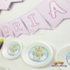 kit de decoración personalizado para fiestas infantiles| Decoración temática Unicornio pestañas para cumpleaños infantil fiestas y piñatas Bogotá